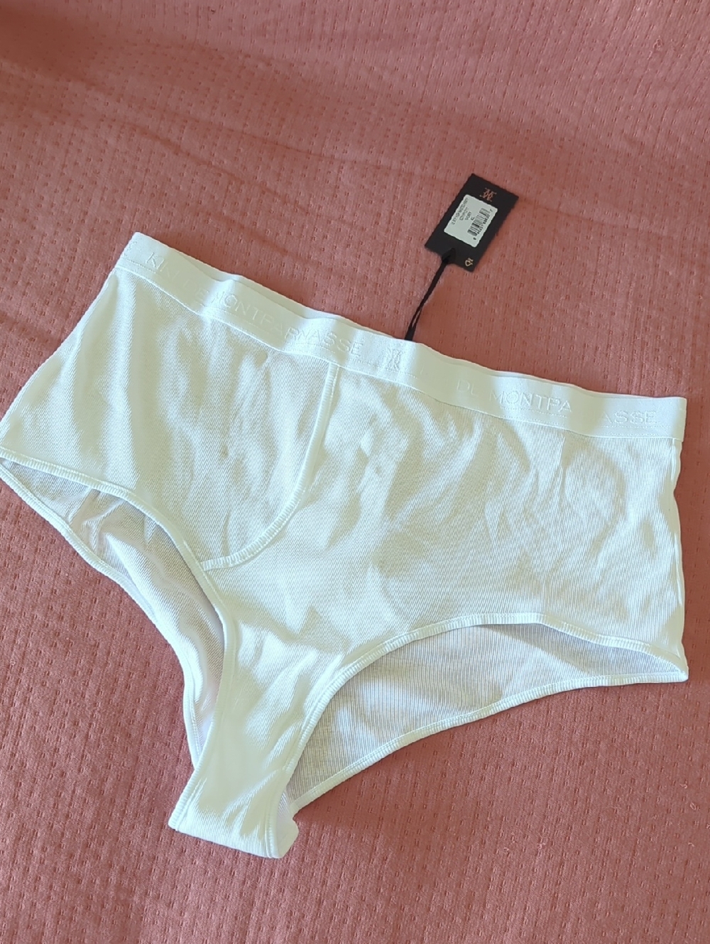 Kiki De Montparnasse Le Boy High-Waist Panties ( Ivory - XL)